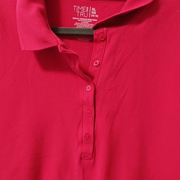 Women's Polo shirts, Red & Pink size 16-18, Good condition - Picture 5 of 8